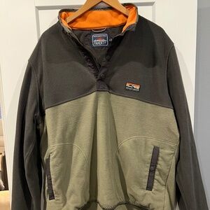 Faherty Popover Fleece Pullover XL